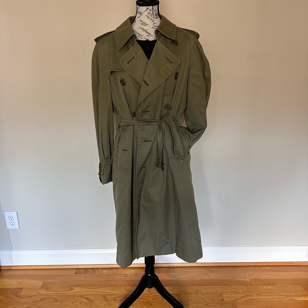 Burberry Overside Lined Trench Coat
